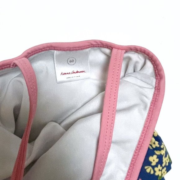 Hanna Andersson Girls 60 Swimsuit Lot – Floral & Stripe One Piece Set - Picture 9 of 9